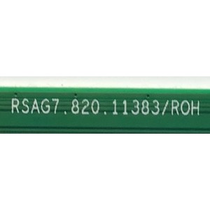 T-CON PARA TV HISENSE / NUMERO DE PARTE 297411 / RSAG7.820.11383/ROH / 315481 / RSAG7.820.11383/ROH VER.A / RSAG7.820.11383/ROH VER.B / CQC12134069483 / PANEL HD750Y1U72-T0L2 / DISPLAY HV750QUB-F91 / MODELOS 75A6H / 75A65H / 75U6H